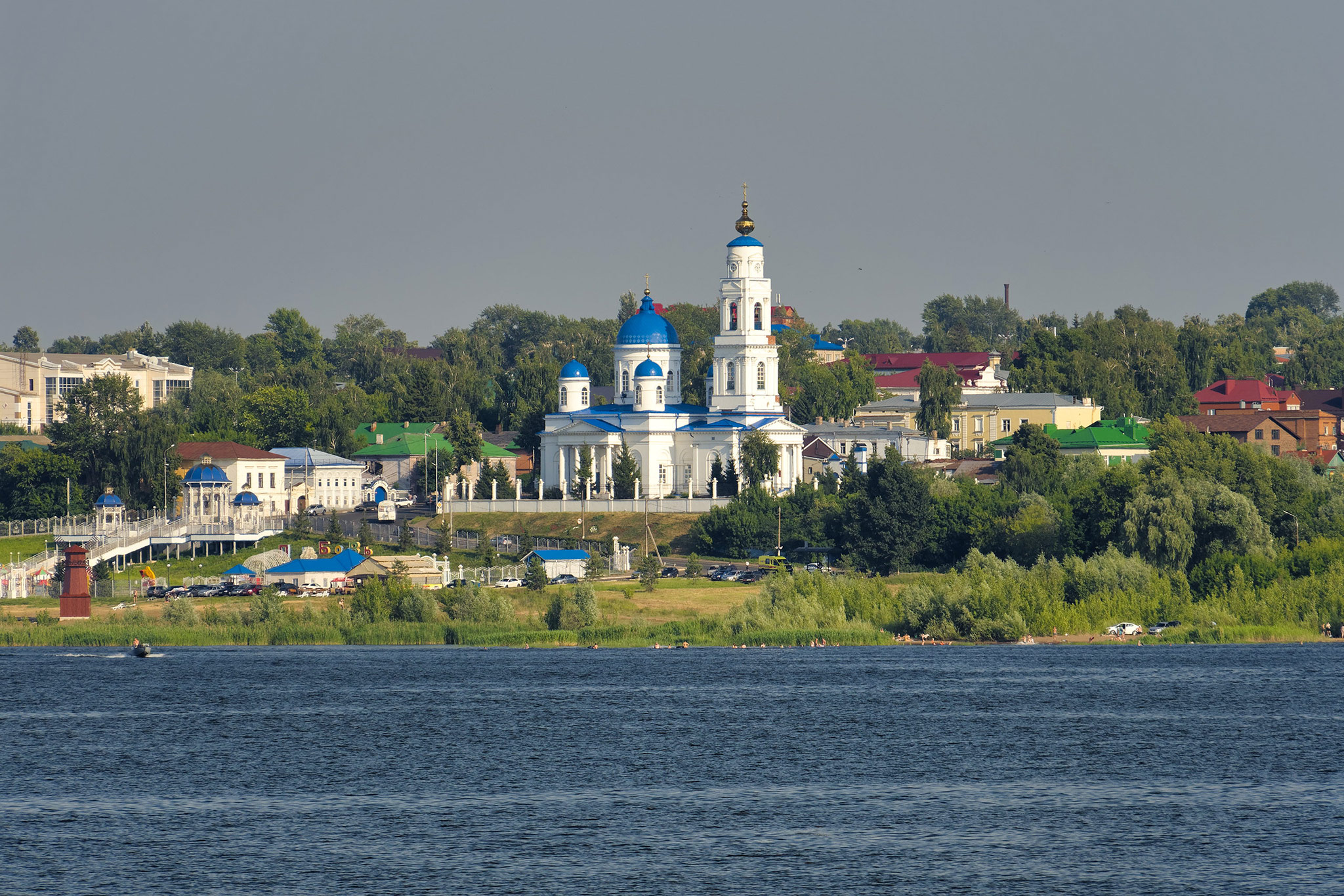 Никольский собор, Чистополь. (Kama River. Chistopol. Church of Saint Nicholas)
